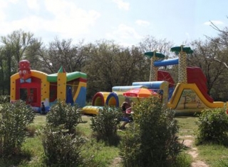 Children's park and inflatable games 